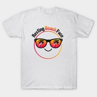 Resting Beach Face T-Shirt